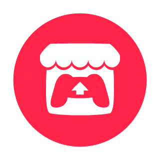 logo plateforme itch.io jeux vidéo